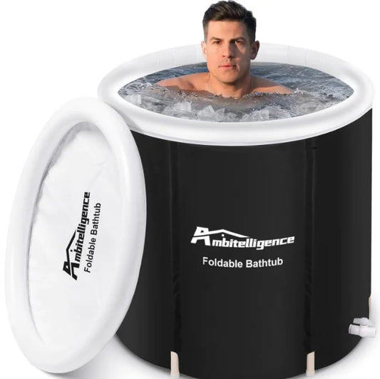 *Portable Foldable Ice Bath Tub for Recovery