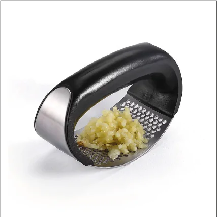 *Stainless Steel Garlic Press