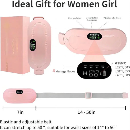 Cordless Heating Pad with belt for Menstrual pain