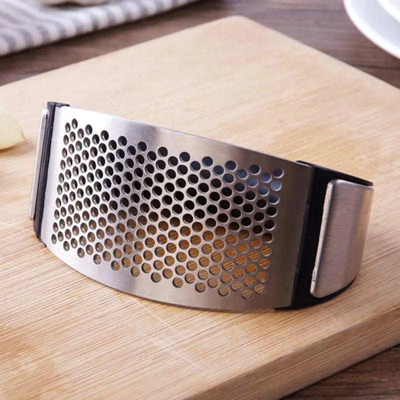 *Stainless Steel Garlic Press